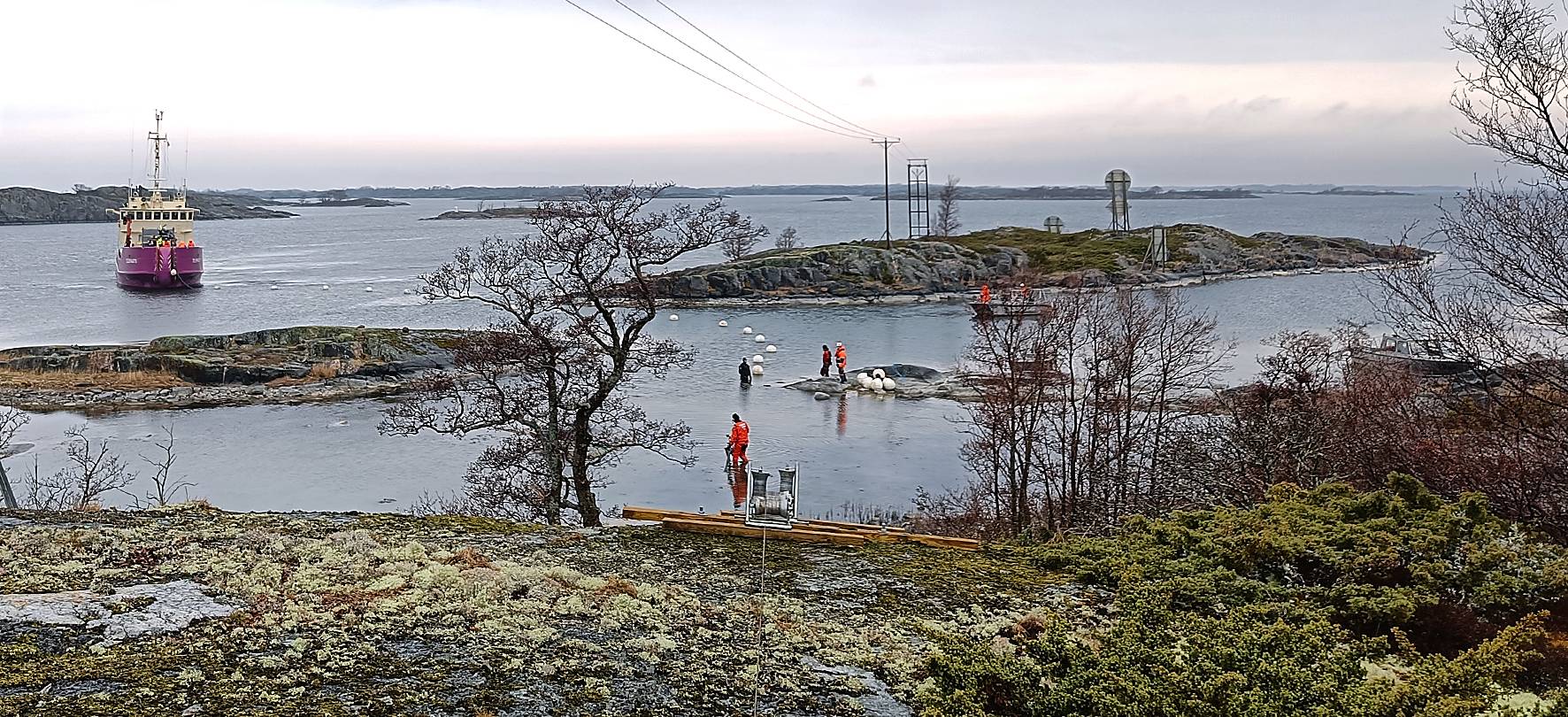 Avbrott Kökar för omläggning till 20 kV