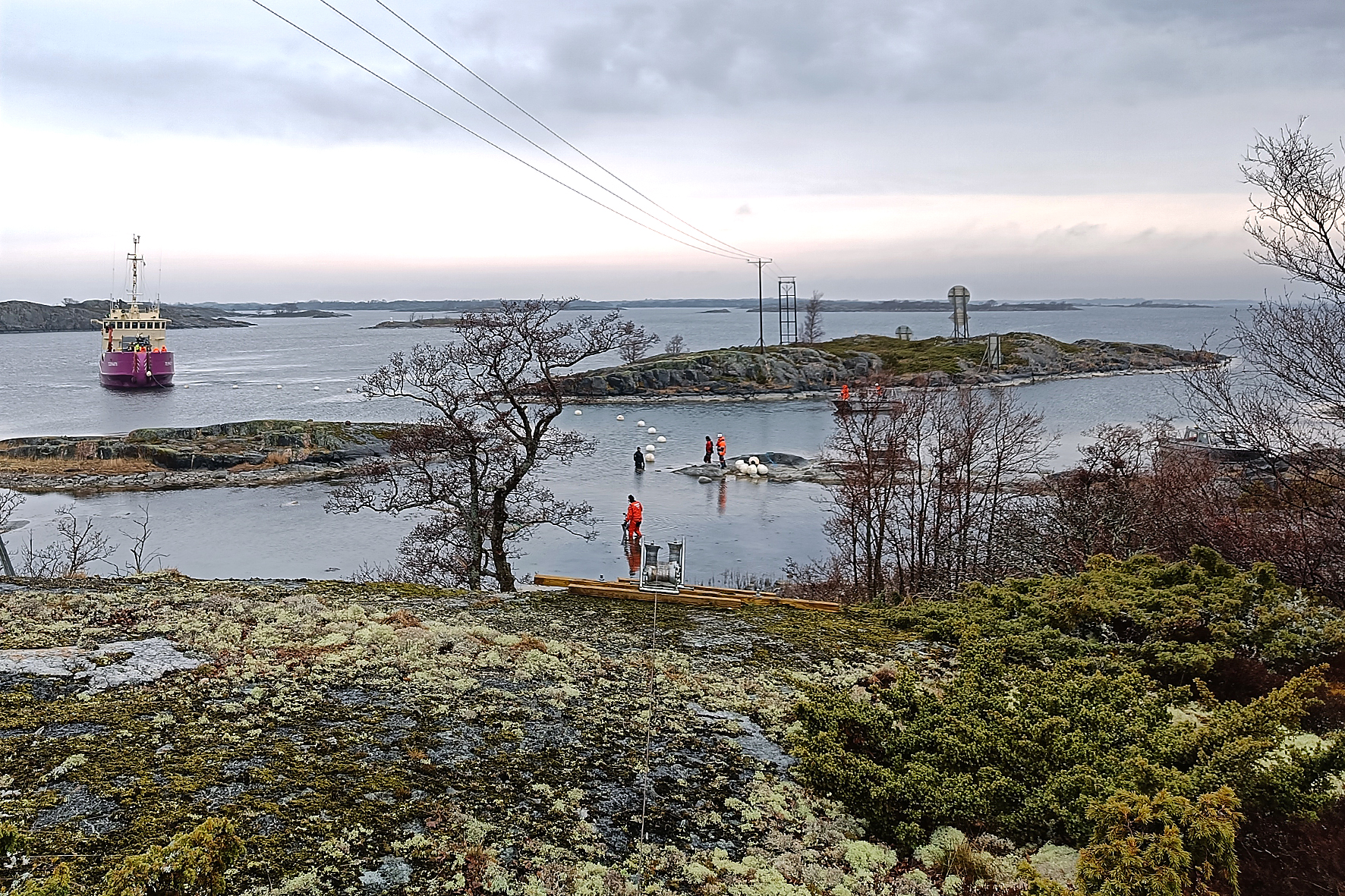 Avbrott Kökar för omläggning till 20 kV